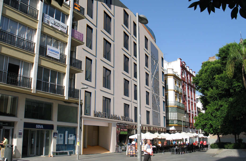 HOTEL ABBA, ubicado en Sevilla. 